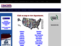 What Usacops.com website looked like in 2021 (2 years ago)