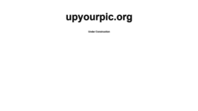 What Upyourpic.org website looked like in 2021 (2 years ago)