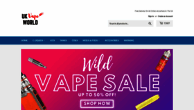 What Ukvapeworld.com website looked like in 2021 (2 years ago)