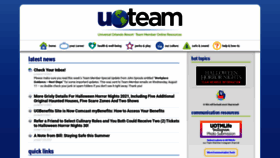What Uoteam.com website looked like in 2021 (2 years ago)