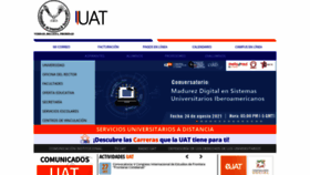 What Uat.edu.mx website looked like in 2021 (2 years ago)