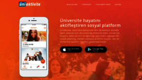 What Uniaktivite.com website looked like in 2021 (2 years ago)