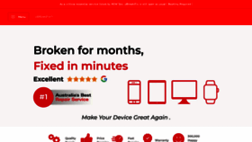 What Ubreakifix.com.au website looked like in 2021 (2 years ago)
