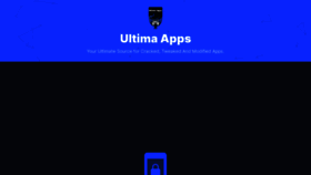 What Ultimaapps.com website looked like in 2021 (2 years ago)