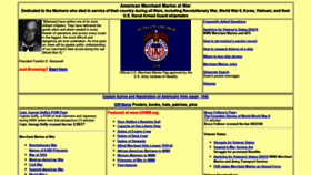 What Usmm.org website looked like in 2021 (2 years ago)