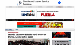 What Unionpuebla.mx website looked like in 2021 (2 years ago)