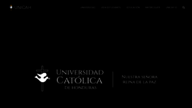 What Unicah.edu website looked like in 2021 (2 years ago)