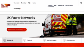 What Ukpowernetworks.co.uk website looked like in 2021 (2 years ago)
