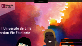 What Univ-lille3.fr website looked like in 2021 (2 years ago)