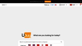 What Ubuy.vn website looked like in 2021 (4 years ago)