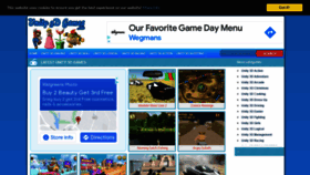 What Unity3dgames.eu website looked like in 2021 (3 years ago)