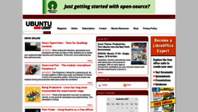 What Ubuntu-user.com website looked like in 2021 (2 years ago)