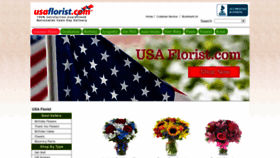 What Usaflorist.com website looked like in 2021 (2 years ago)