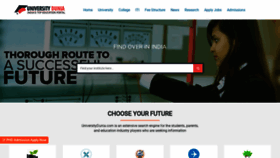 What Universitydunia.com website looked like in 2021 (2 years ago)