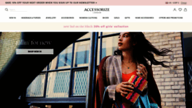 What Uk.accessorize.com website looked like in 2021 (2 years ago)