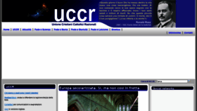 What Uccronline.it website looked like in 2021 (2 years ago)