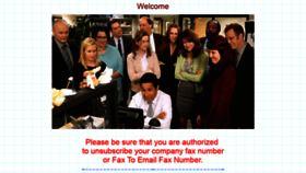 What Unsubscribemyfax.com website looked like in 2021 (2 years ago)