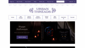 What Urbanthreads.com website looked like in 2021 (2 years ago)