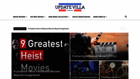 What Updatevilla.com website looked like in 2021 (2 years ago)