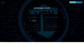 What Unixvpn.com website looked like in 2021 (2 years ago)