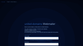 What Ud-mail.de website looked like in 2021 (2 years ago)