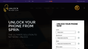 What Unlockriver.com website looked like in 2021 (2 years ago)