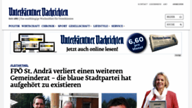 What Unterkaerntner.at website looked like in 2021 (2 years ago)