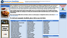What Universelisting.com website looked like in 2021 (2 years ago)