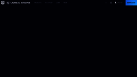 What Unrealengine.com website looked like in 2021 (2 years ago)