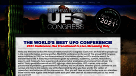 What Ufocongress.com website looked like in 2021 (2 years ago)