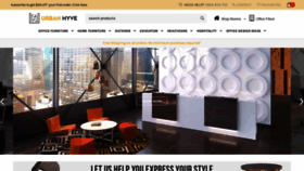 What Urbanhyve.com.au website looked like in 2021 (2 years ago)