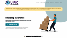 What U-pic.com website looked like in 2021 (2 years ago)