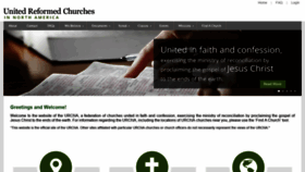 What Urcna.org website looked like in 2021 (4 years ago)