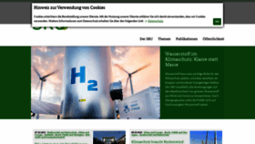 What Umweltrat.de website looked like in 2021 (2 years ago)