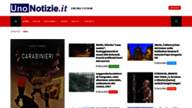 What Unonotizie.it website looked like in 2021 (3 years ago)