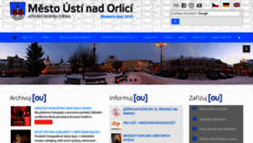 What Ustinadorlici.cz website looked like in 2021 (2 years ago)