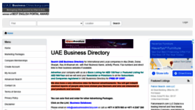 What Uaebusinessdirectory.com website looked like in 2021 (2 years ago)