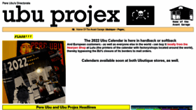 What Ubuprojex.net website looked like in 2021 (2 years ago)
