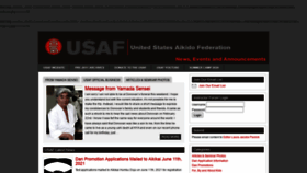 What Usafaikidonews.com website looked like in 2021 (2 years ago)