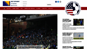 What Ussoccerplayers.com website looked like in 2021 (2 years ago)