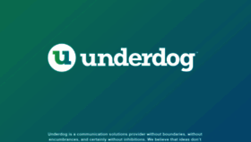 What Underdog.co.in website looked like in 2021 (2 years ago)