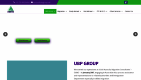 What Ubpgroup.net website looked like in 2021 (2 years ago)