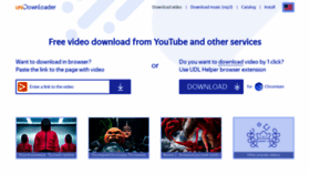 What Unidownloader.com website looked like in 2022 (2 years ago)