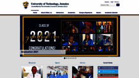What Utech.edu.jm website looked like in 2022 (2 years ago)