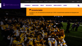 What Umhb.edu website looked like in 2022 (2 years ago)