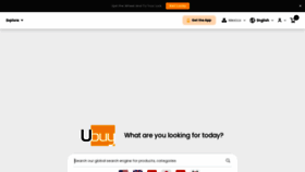 What Ubuy.com.mx website looked like in 2022 (2 years ago)