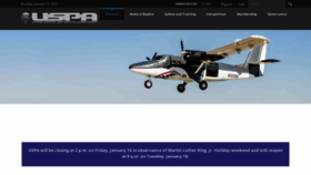 What Uspa.org website looked like in 2022 (2 years ago)