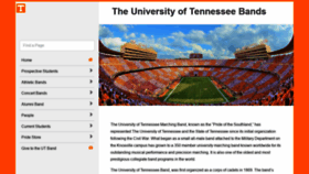 What Utbands.com website looked like in 2022 (2 years ago)