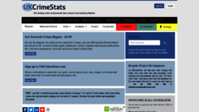 What Ukcrimestats.com website looked like in 2022 (2 years ago)