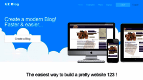 What Uzblog.net website looked like in 2022 (2 years ago)